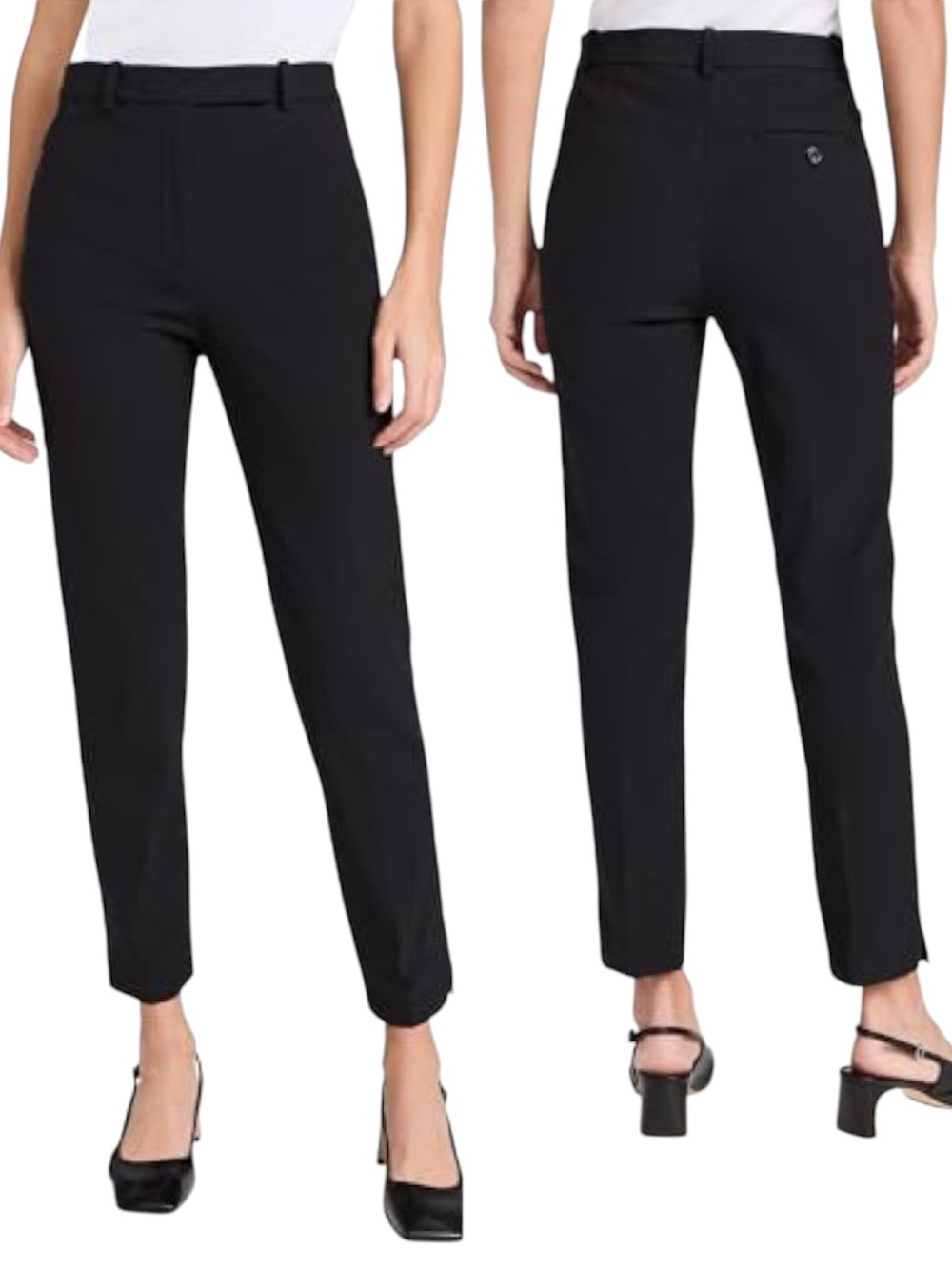 Theory Womens High Waist Taper Pant Size 0